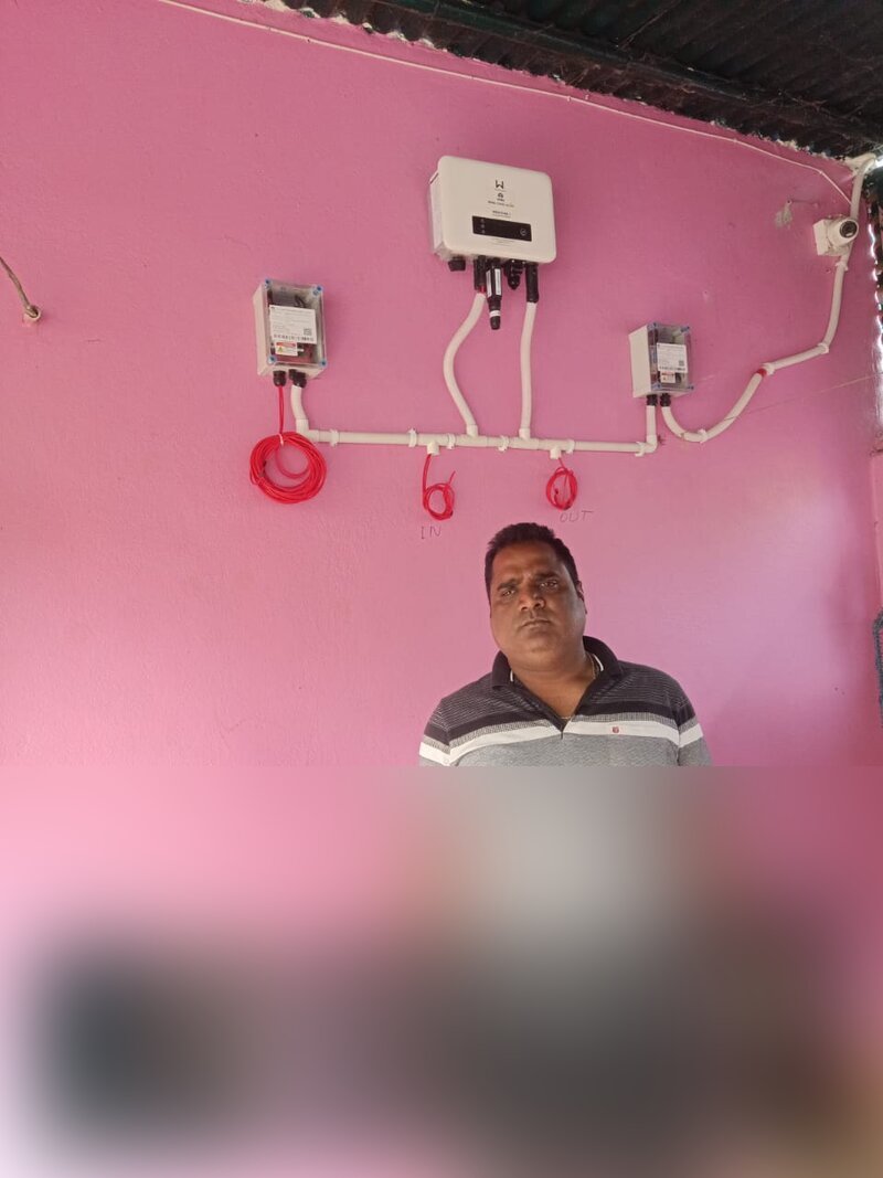 Inverter and meter setup
