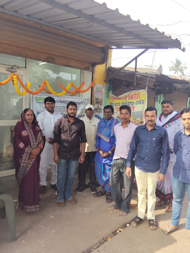 SREE office opening with community members